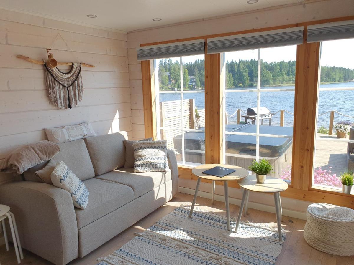 Stunning Log Cabin 45M2 On The Shore Of Kallavesi. Kuopio Ngoại thất bức ảnh