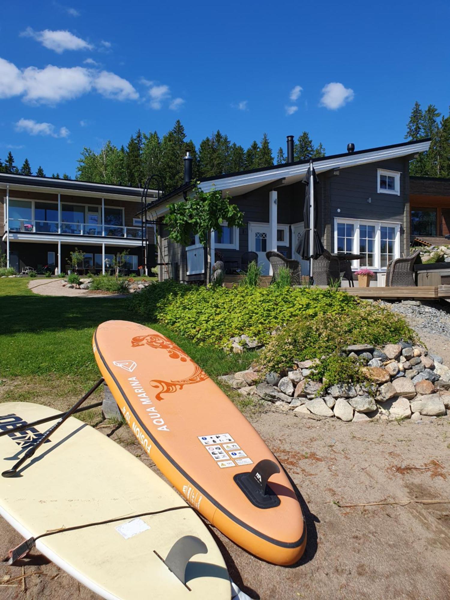 Stunning Log Cabin 45M2 On The Shore Of Kallavesi. Kuopio Ngoại thất bức ảnh