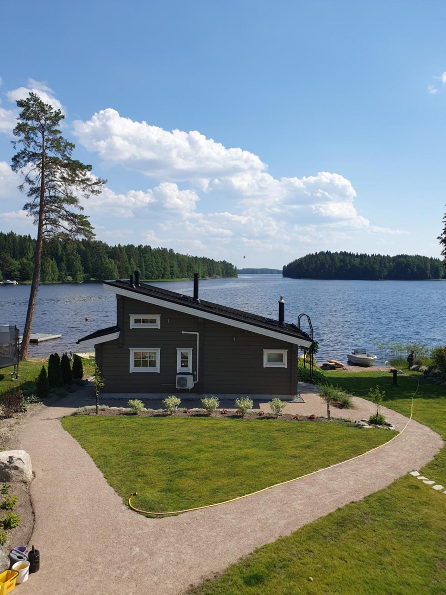 Stunning Log Cabin 45M2 On The Shore Of Kallavesi. Kuopio Ngoại thất bức ảnh