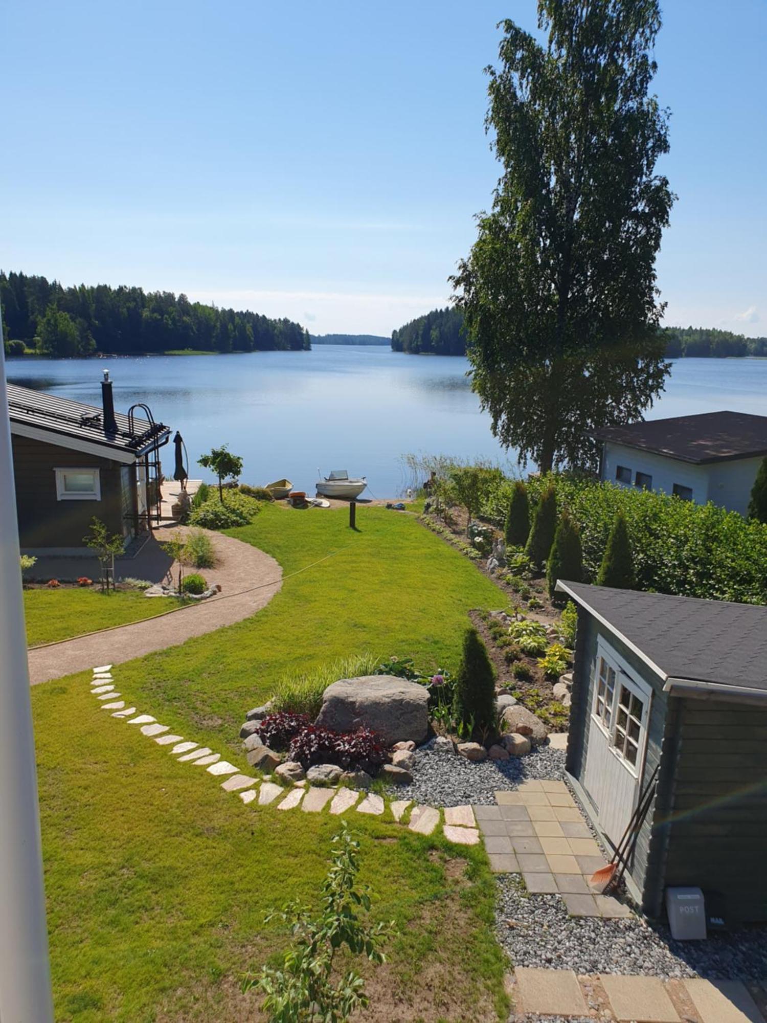 Stunning Log Cabin 45M2 On The Shore Of Kallavesi. Kuopio Ngoại thất bức ảnh